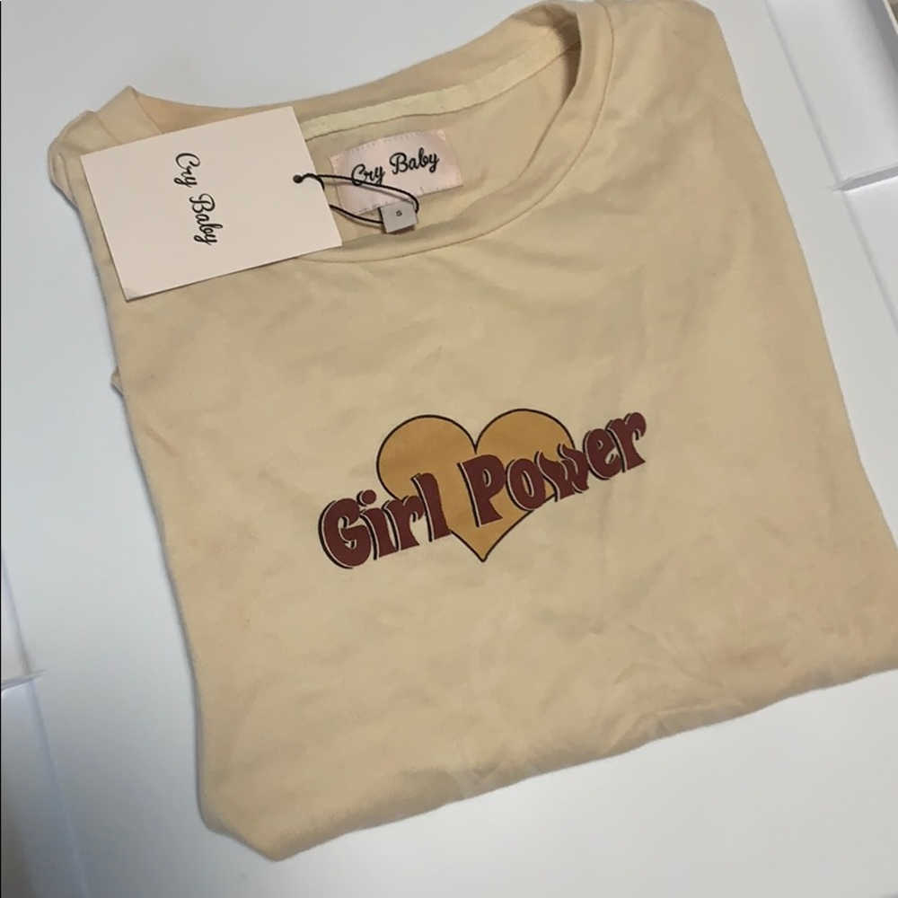 Crybaby Girl Power Crop Top
